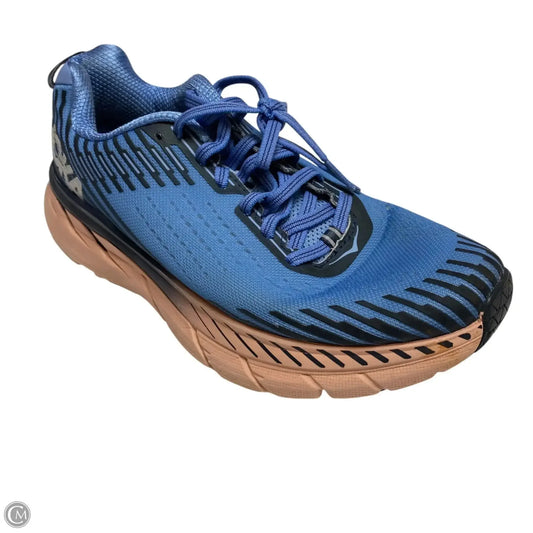 Shoes Athletic By Hoka In Blue & Pink, Size: 8