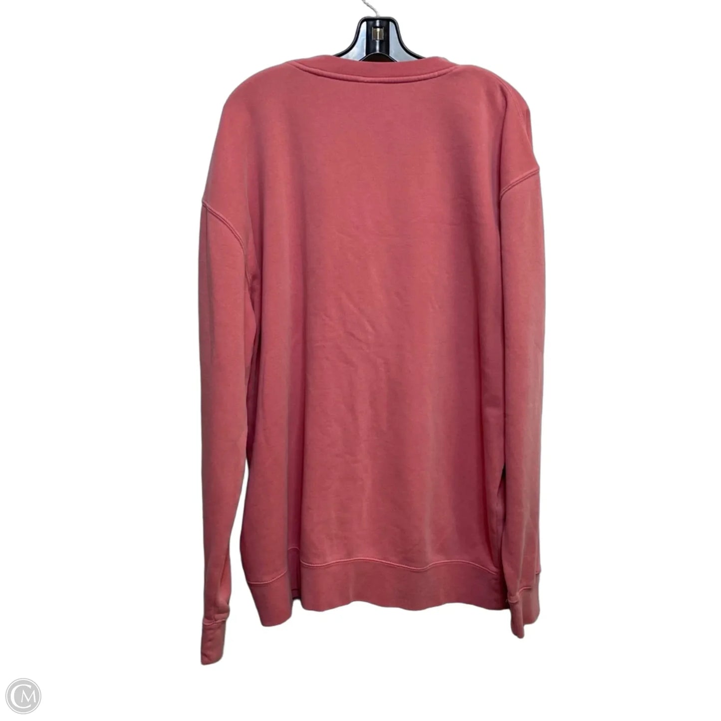 Sweatshirt Crewneck By Maddie Green Boutique In Pink, Size: Xl