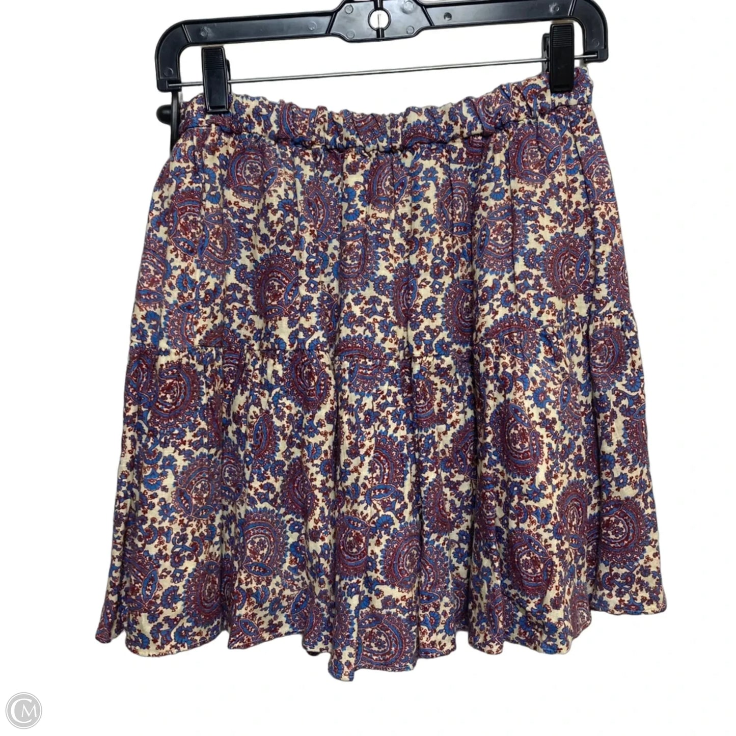 Skirt Set 2pc By J. Crew In Blue & Red, Size: Xxs