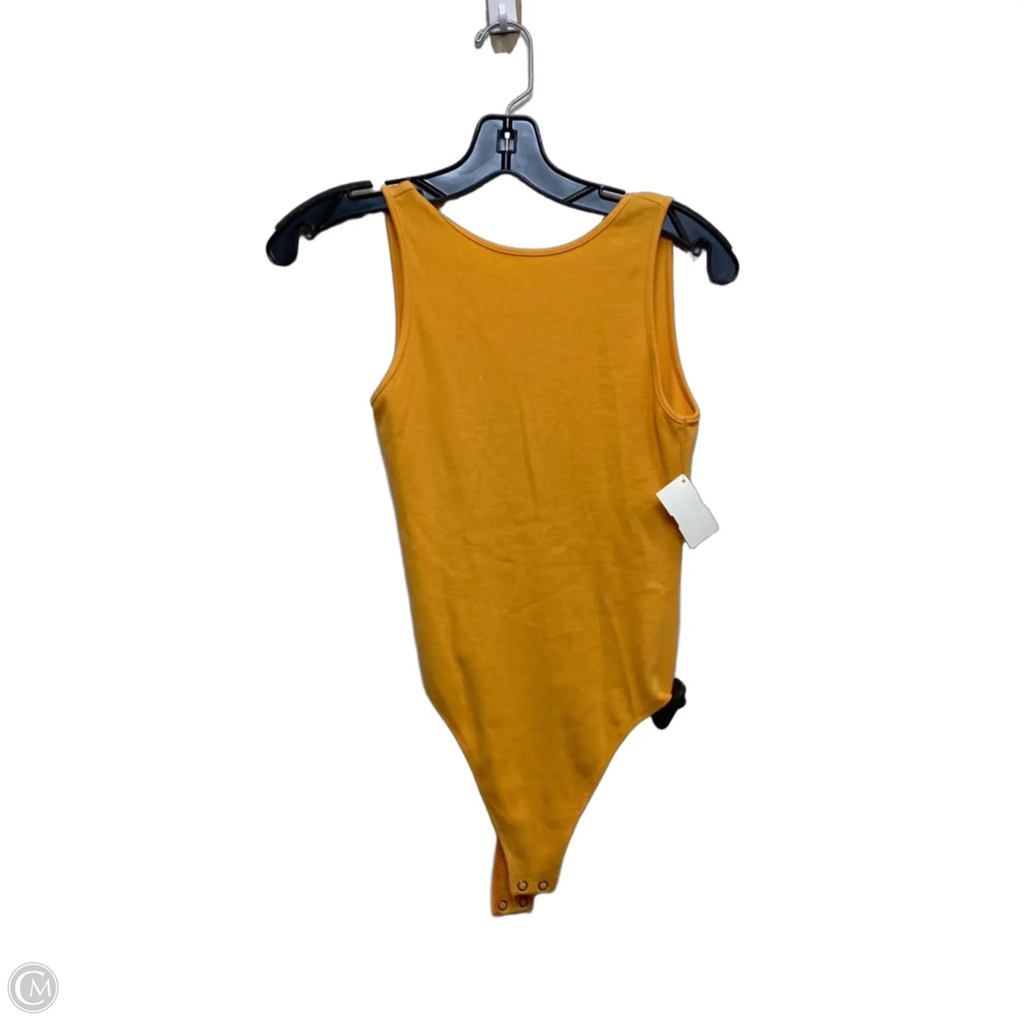Bodysuit sleeveless By Aerie In Orange, Size: S