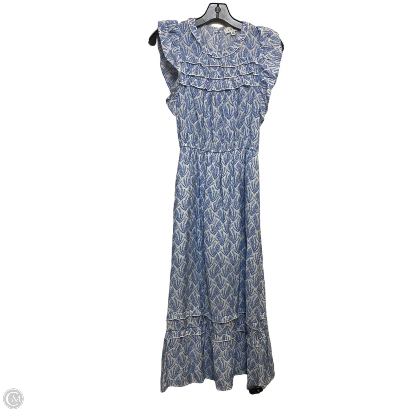 Dress Casual Maxi By Thml In Blue & White, Size: Xs