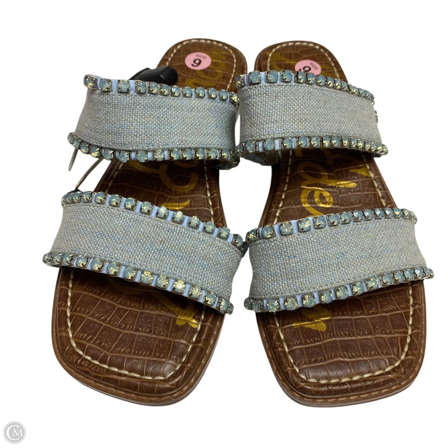 Sandals Flats By Sam Edelman In Blue, Size: 9