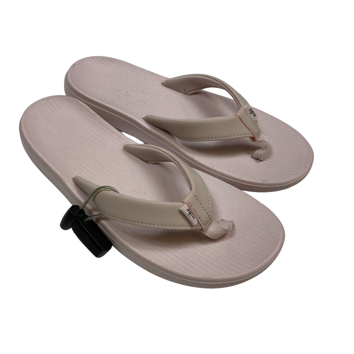 Pink Sandals Flip Flops Nike, Size 8