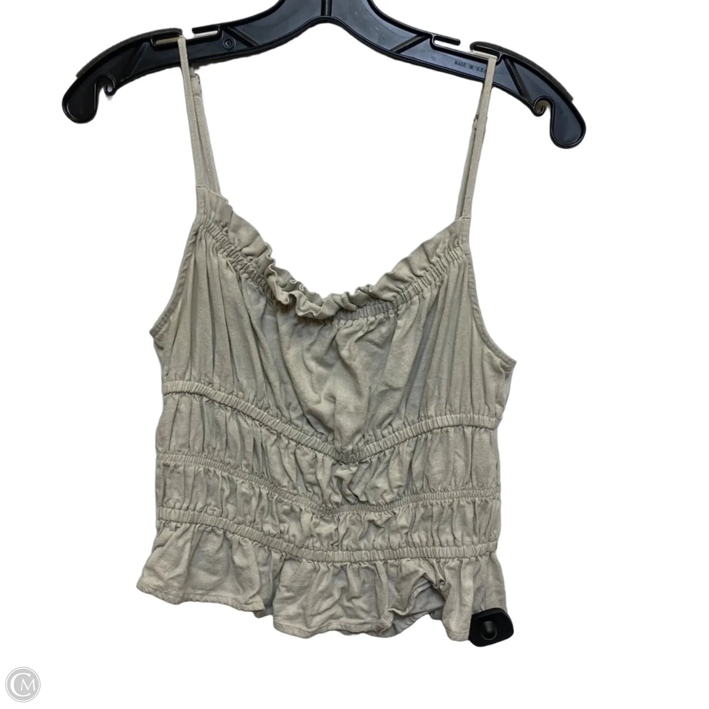 Top Sleeveless By Gianni Bini In Beige, Size: M