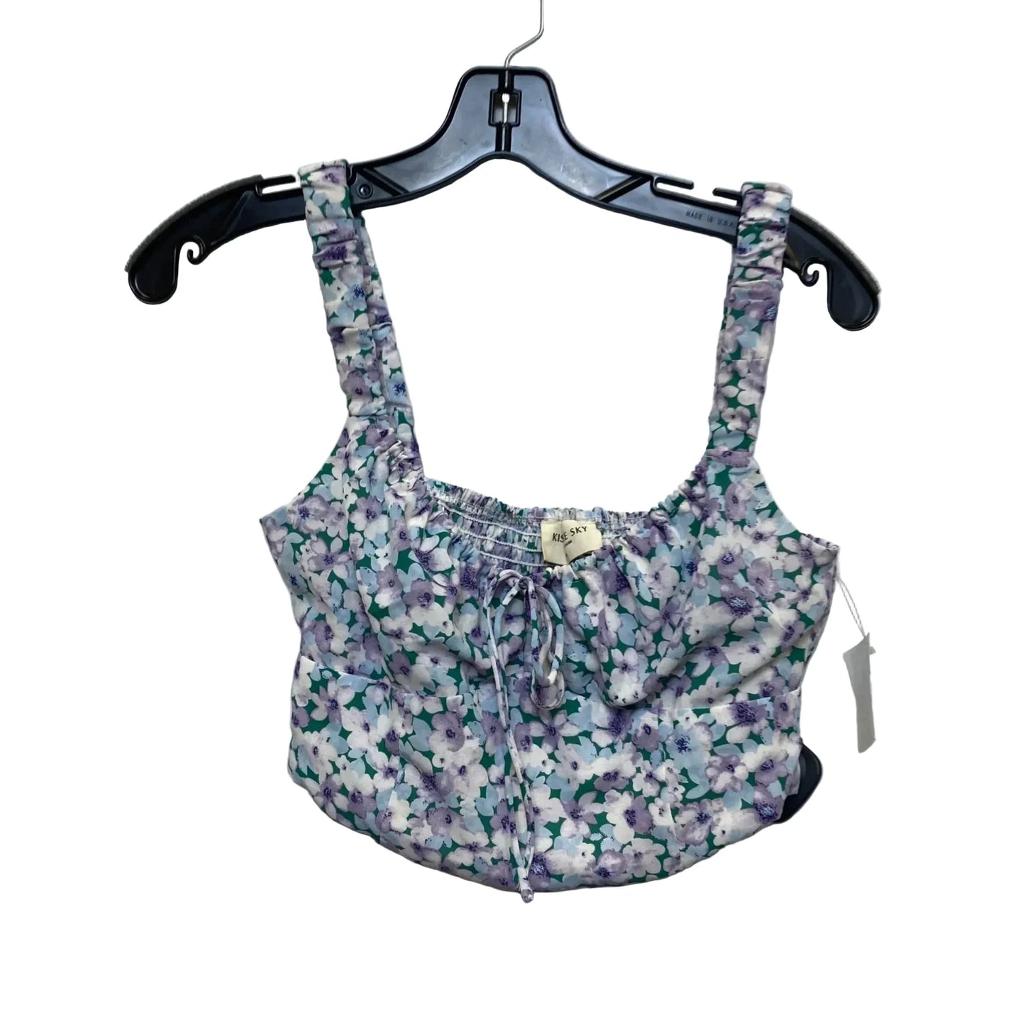 Top Sleeveless By Kiss The Sky In Purple, Size: M