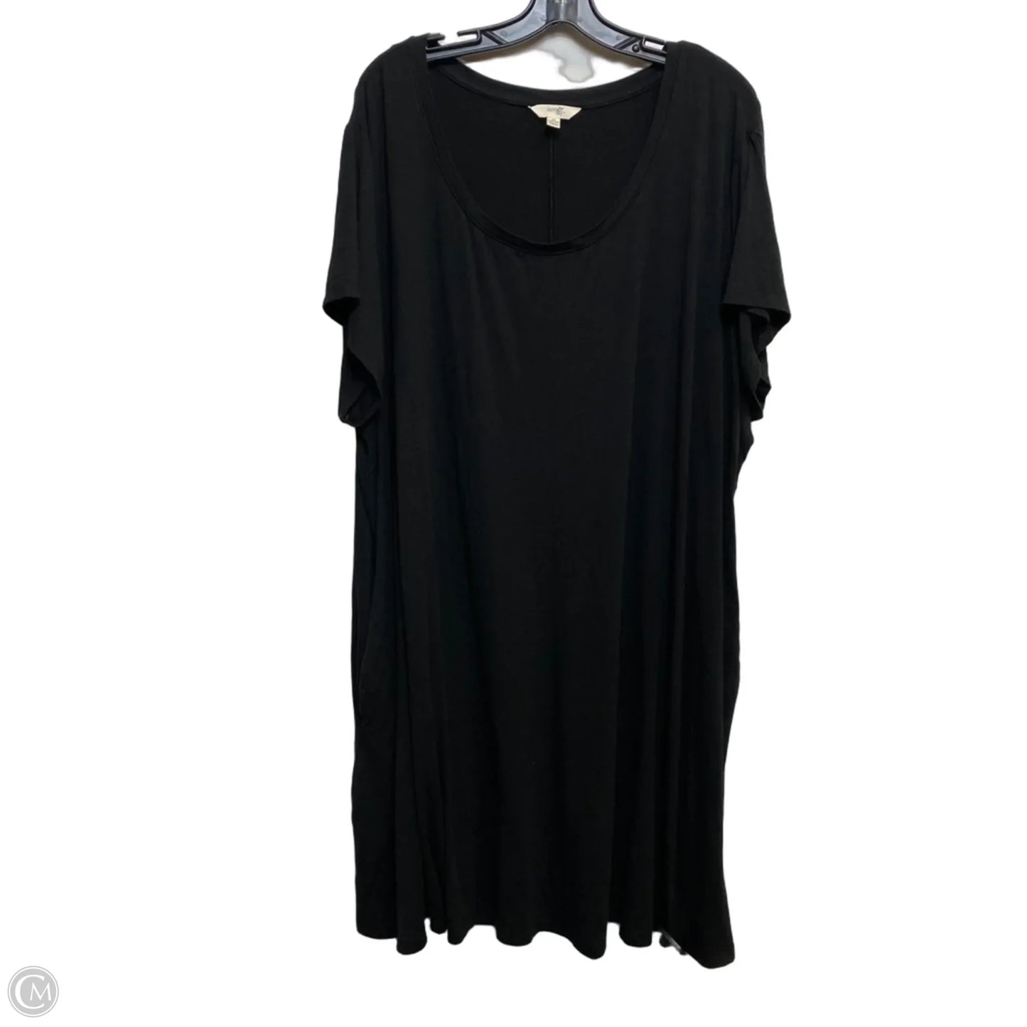 Dress Casual Short By Terra & Sky In Black, Size: 3x
