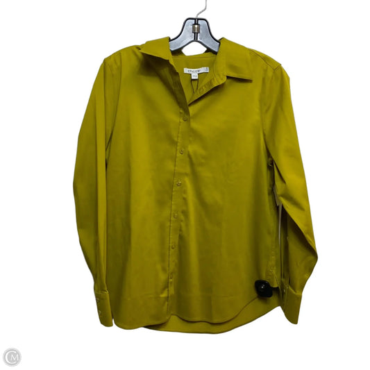 Top Long Sleeve By Chicos In Green, Size: S