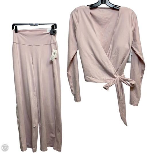 Athletic Pants 2pc By Gilly Hicks In Pink, Size: L