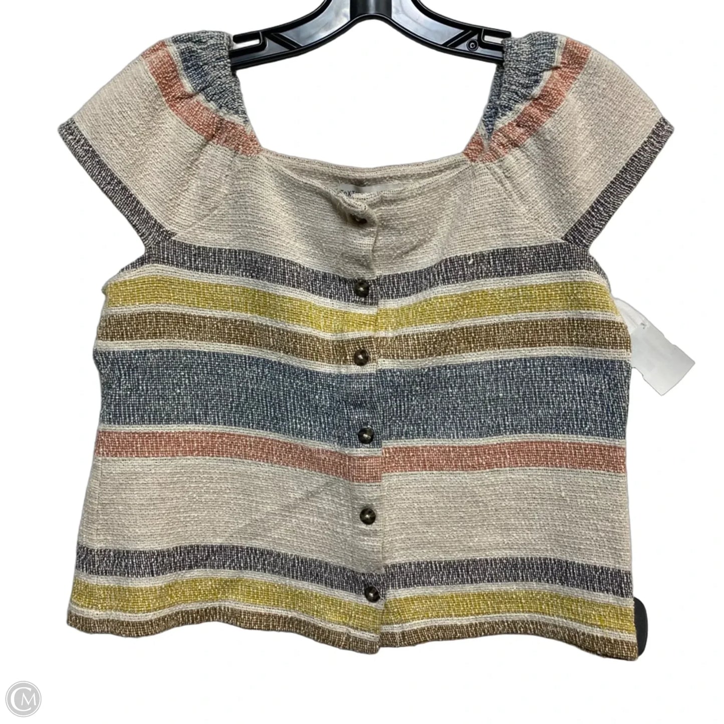 Top Sleeveless By Madewell In Tan, Size: S