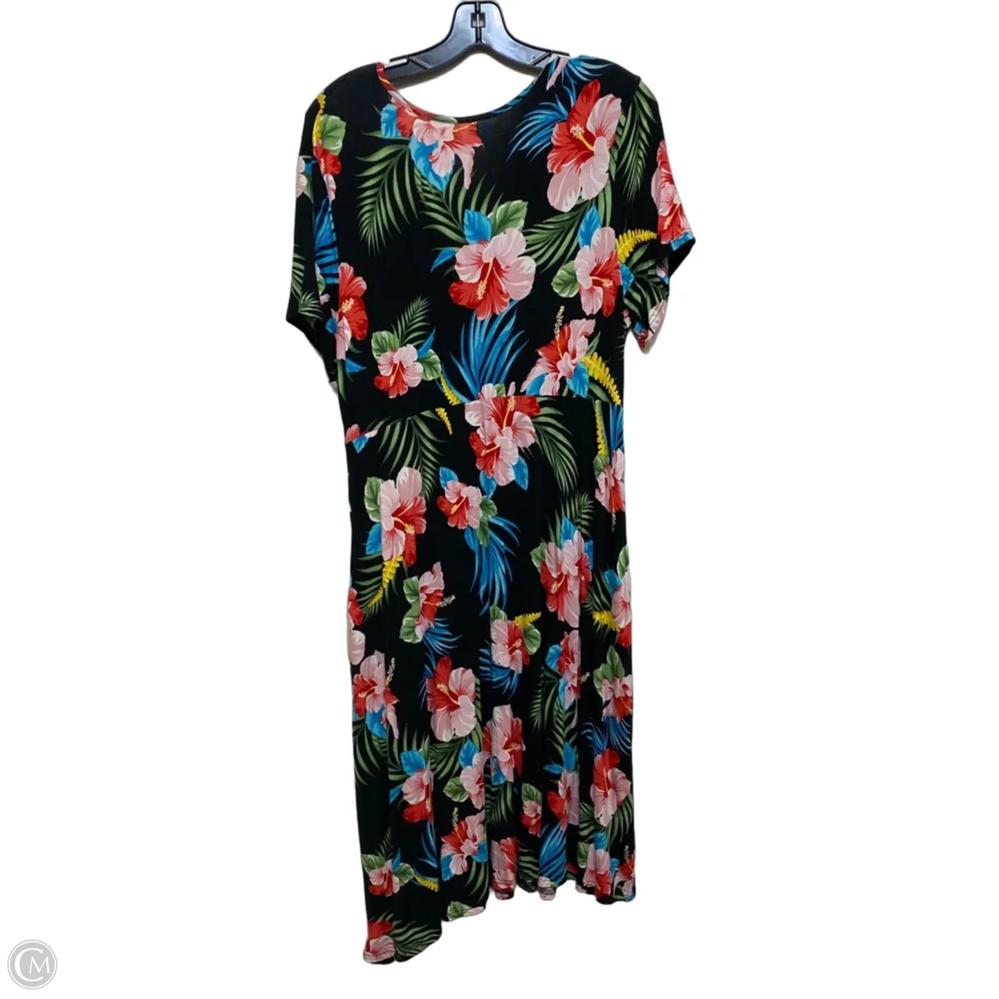 Dress Casual Midi By Cmf In Black, Size: Xl