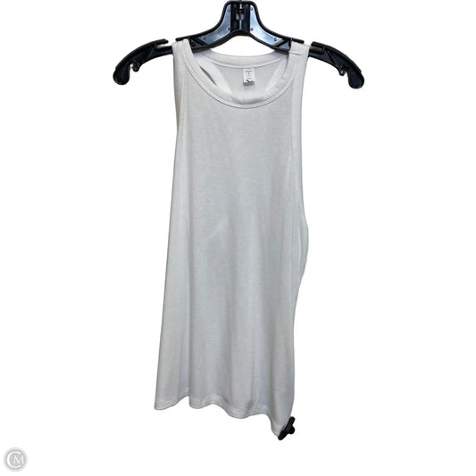 Athletic Tank Top By Old Navy In White, Size: M