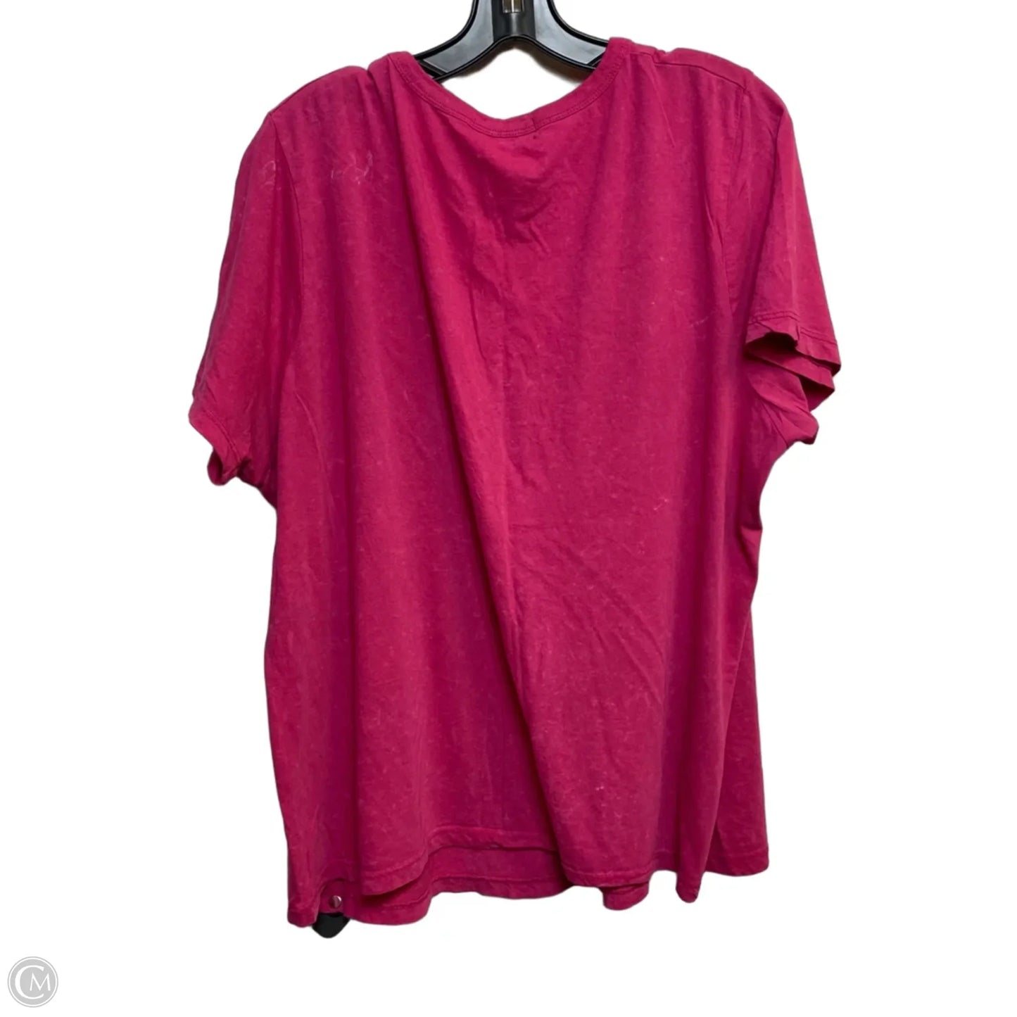 Top Short Sleeve Basic By Bellas Destiny In Pink, Size: 2x