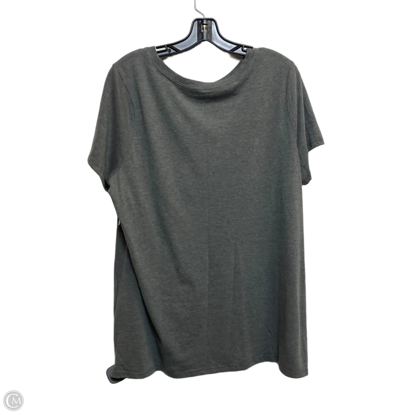 Top Short Sleeve By Torrid In Grey, Size: 2x
