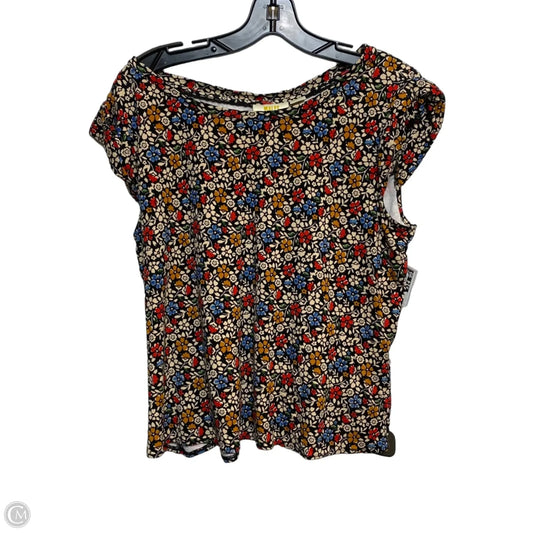 Top Sleeveless By Maeve In Multi-colored, Size: Xl
