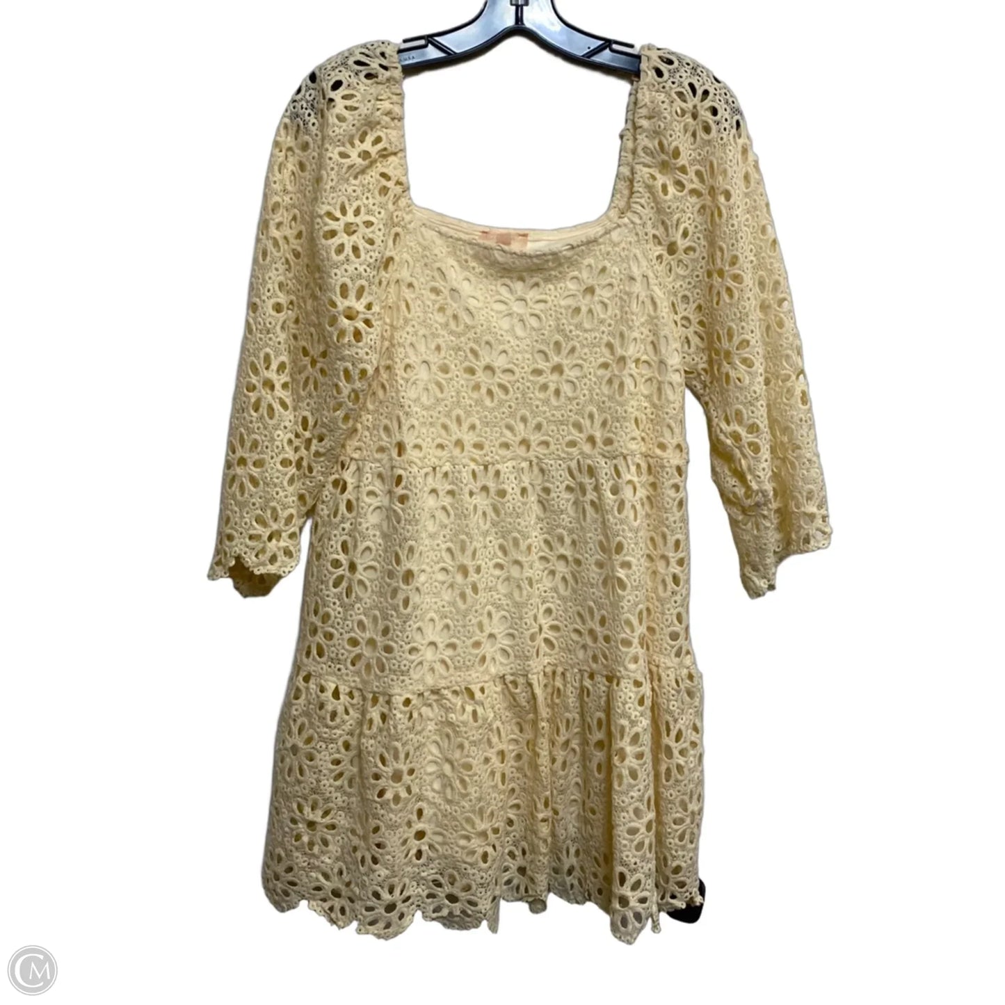 Dress Casual Short By LOVE COLETTE  In Cream, Size: S