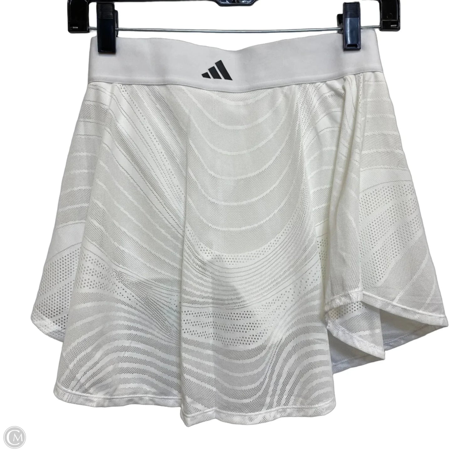 Athletic Skort By Adidas In White, Size: Xs