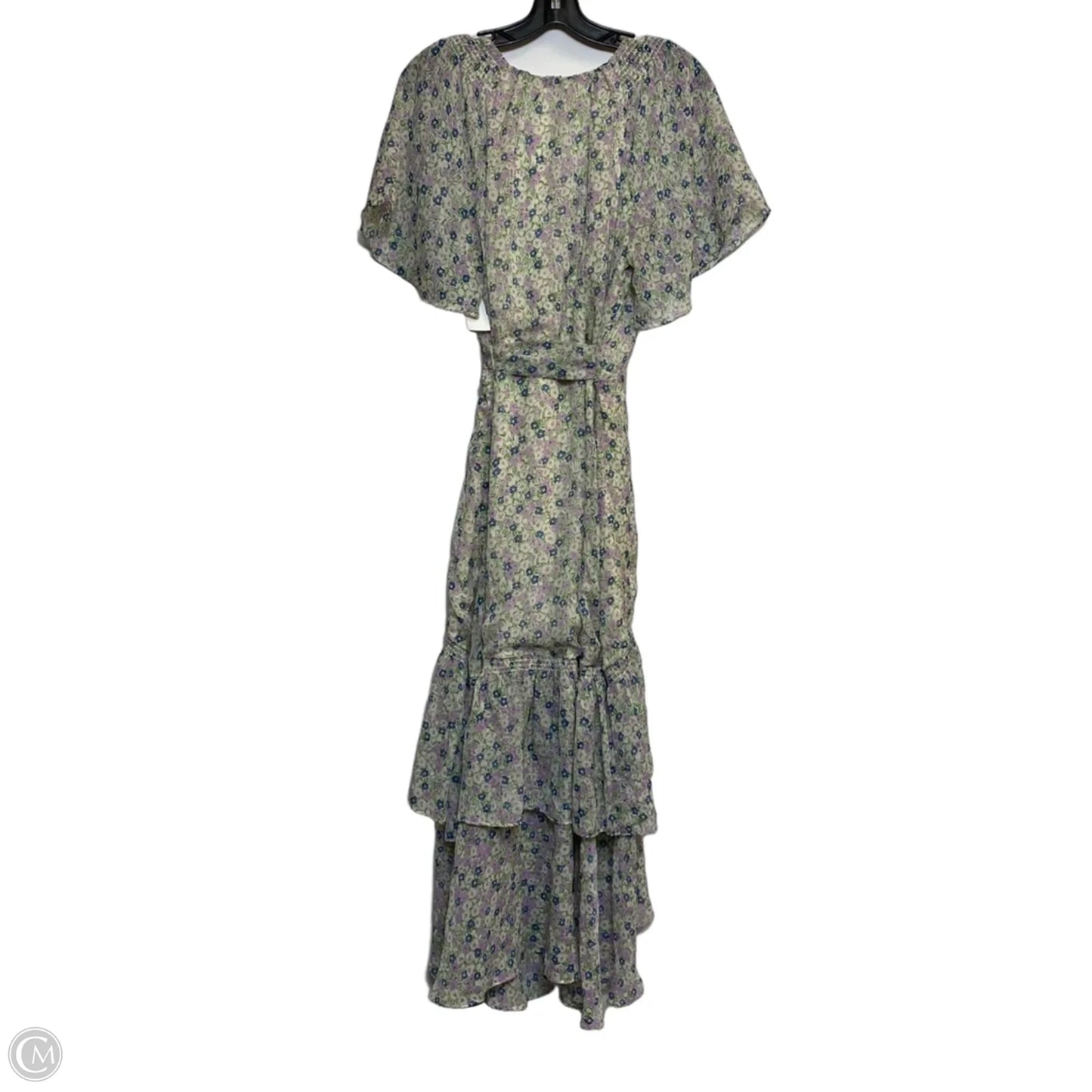 Dress Casual Maxi By Astr The Label In Green & Purple, Size: M
