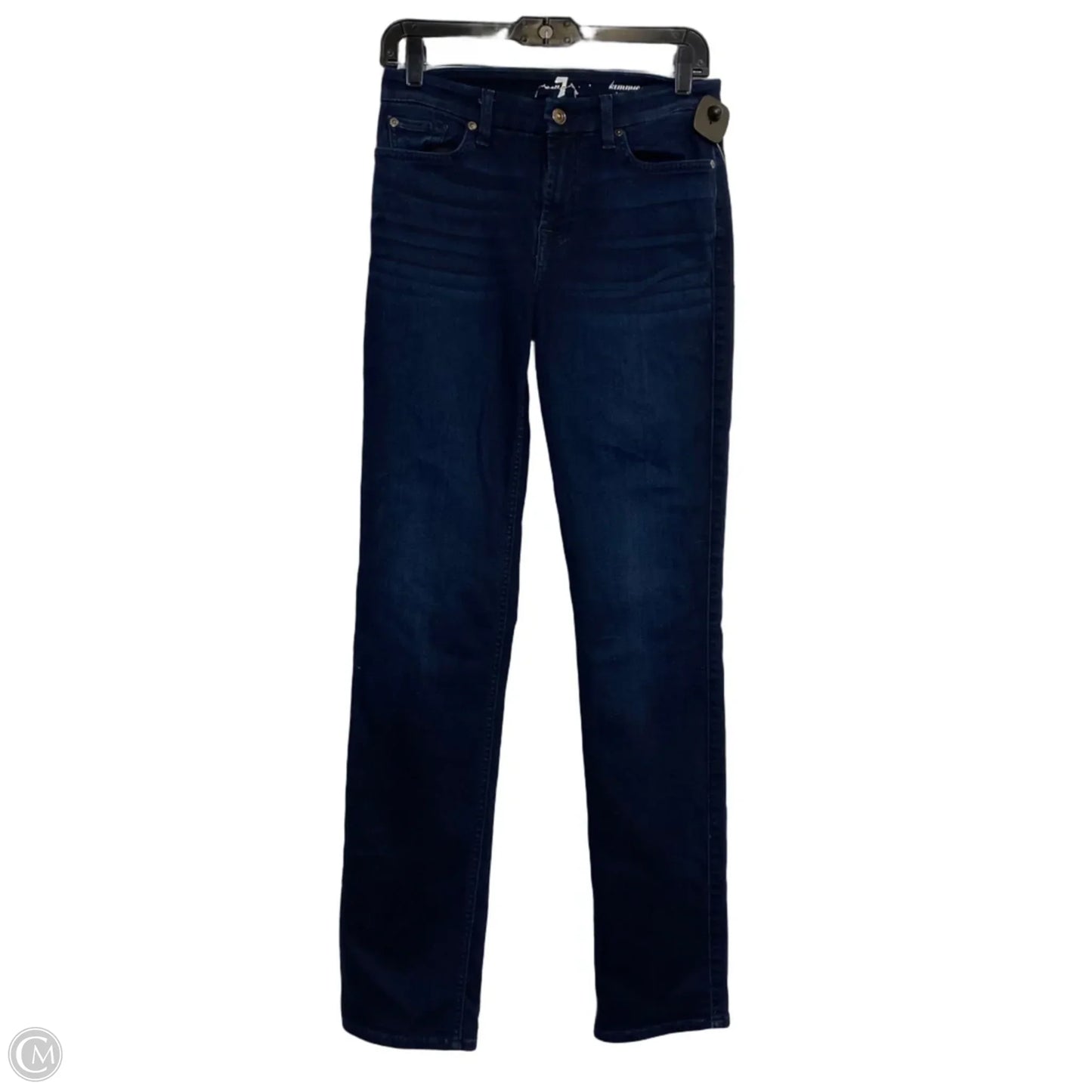 Jeans Designer By 7 For All Mankind In Blue Denim, Size: 8