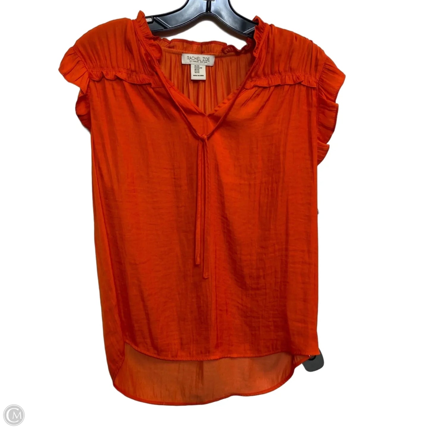 Top Sleeveless By Rachel Zoe In Orange, Size: Xs