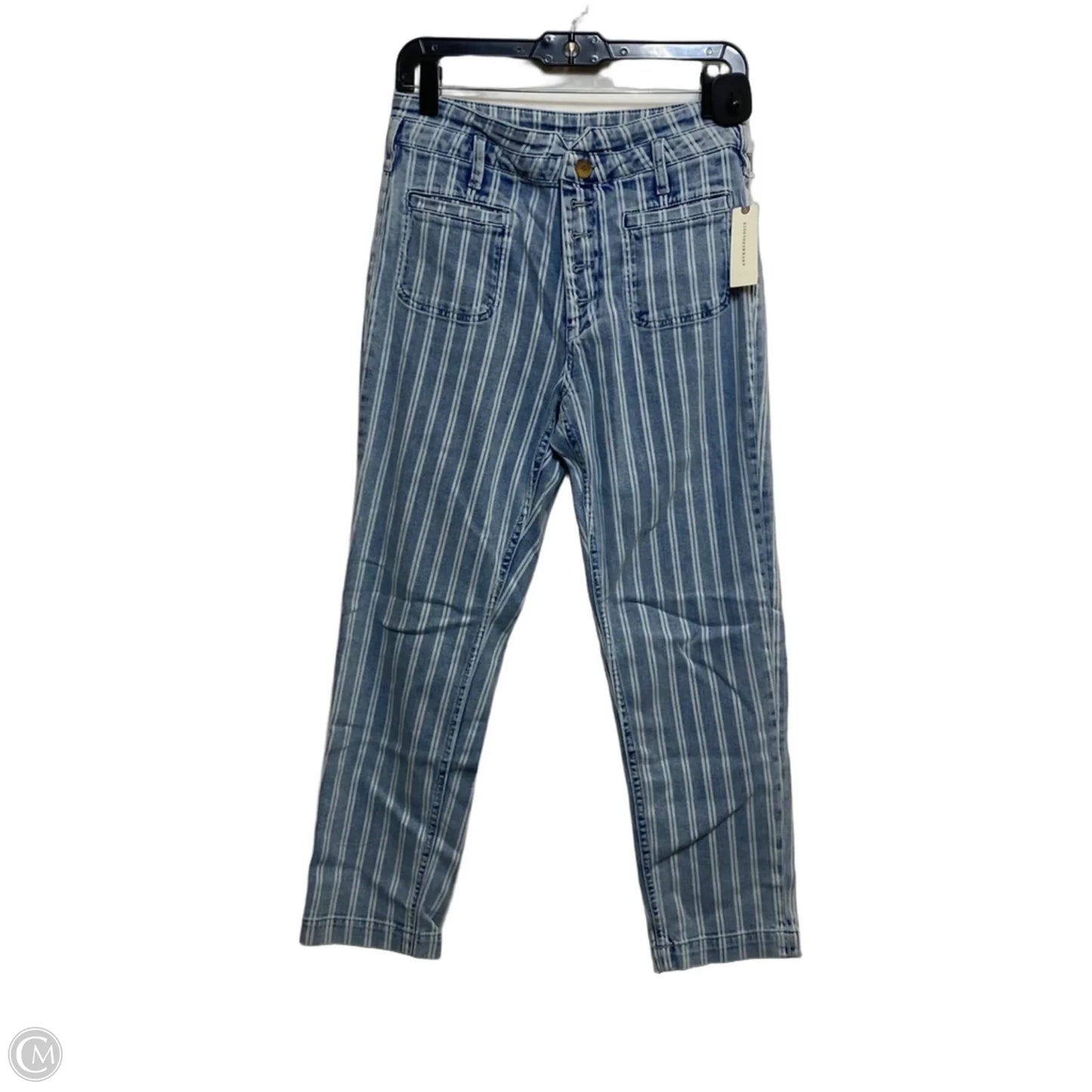 Jeans Skinny By Pilcro In Blue Denim, Size: 8
