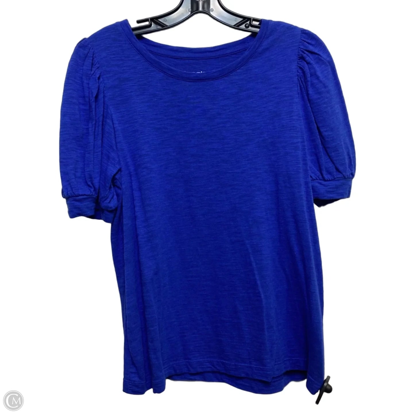 Top Short Sleeve By Chicos In Blue, Size: M