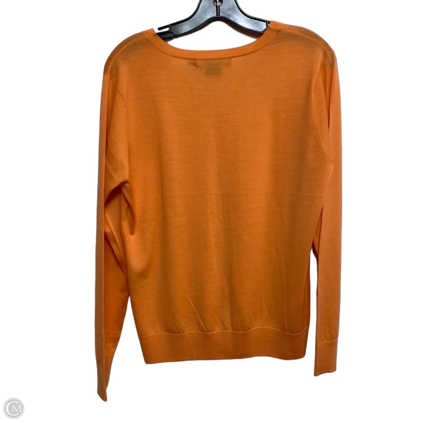 Top Long Sleeve By Ralph Lauren In Orange, Size: Xl