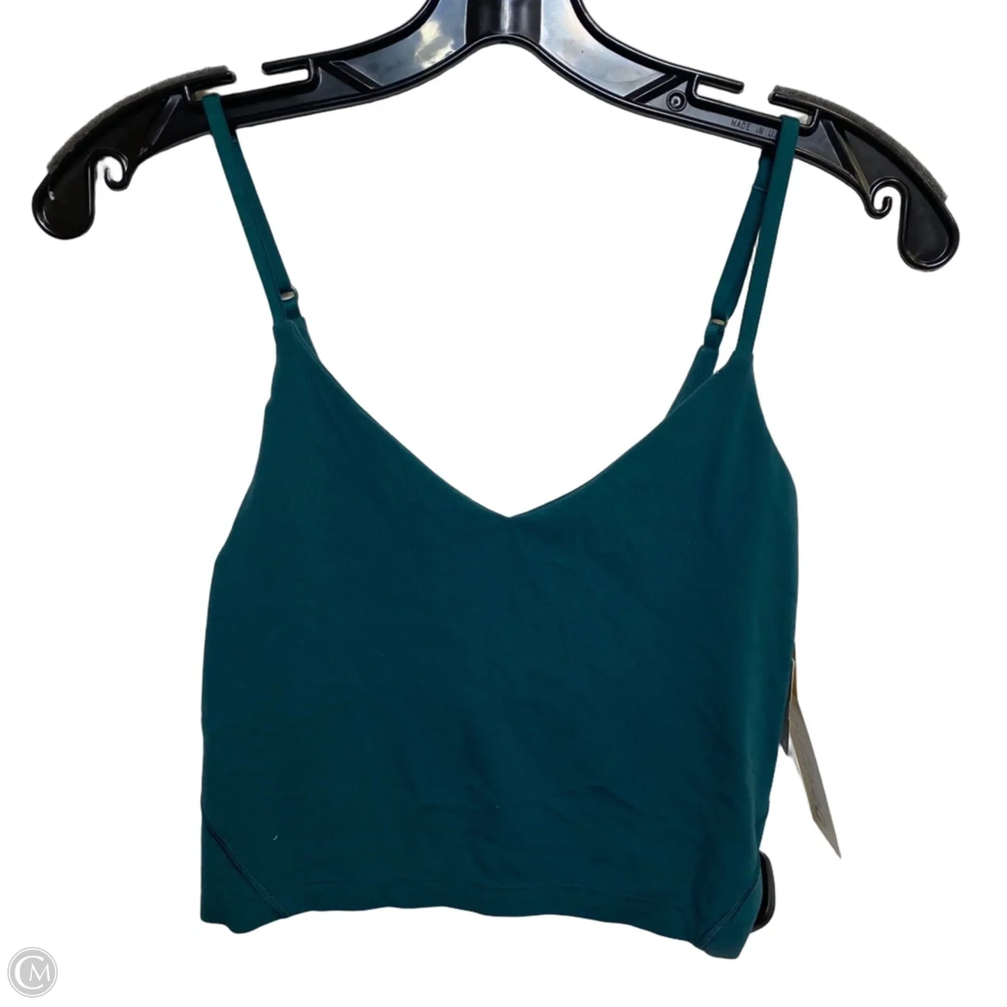 Athletic Tank Top Designer By Lululemon In Green, Size: S