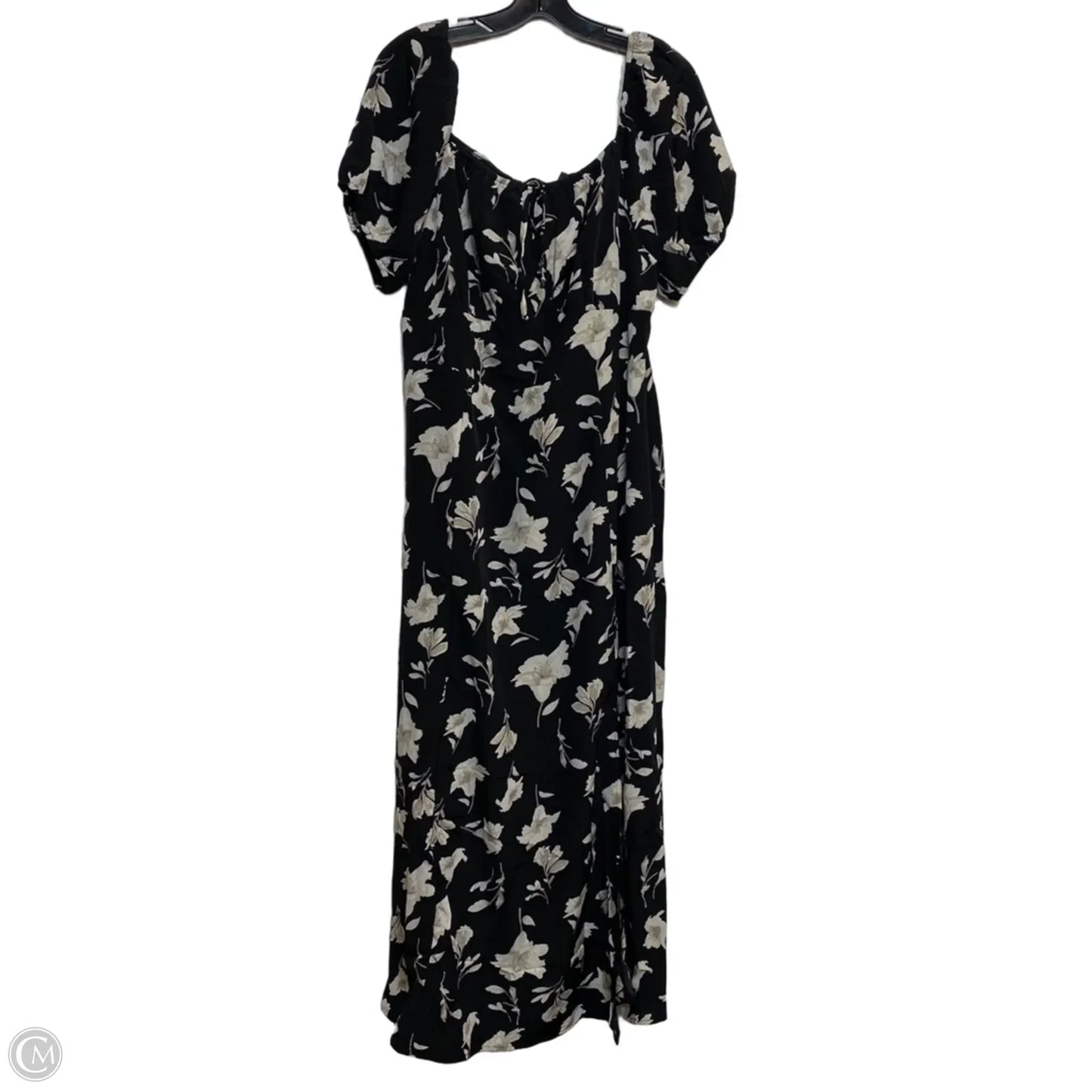 Dress Casual Maxi By Zenobia In Black & Cream, Size: 1x