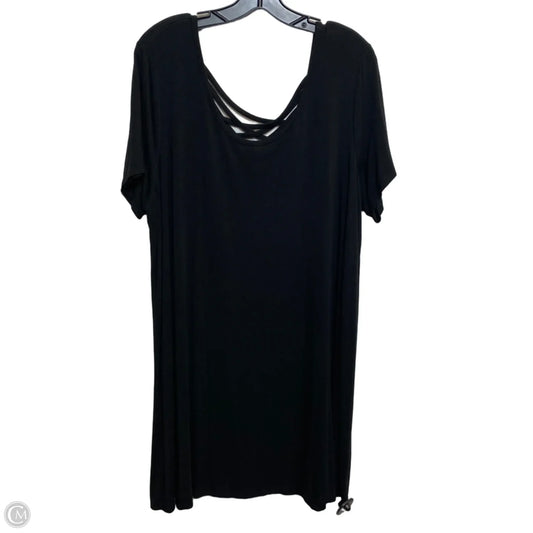 Dress Casual Short By Terra & Sky In Black, Size: 1x
