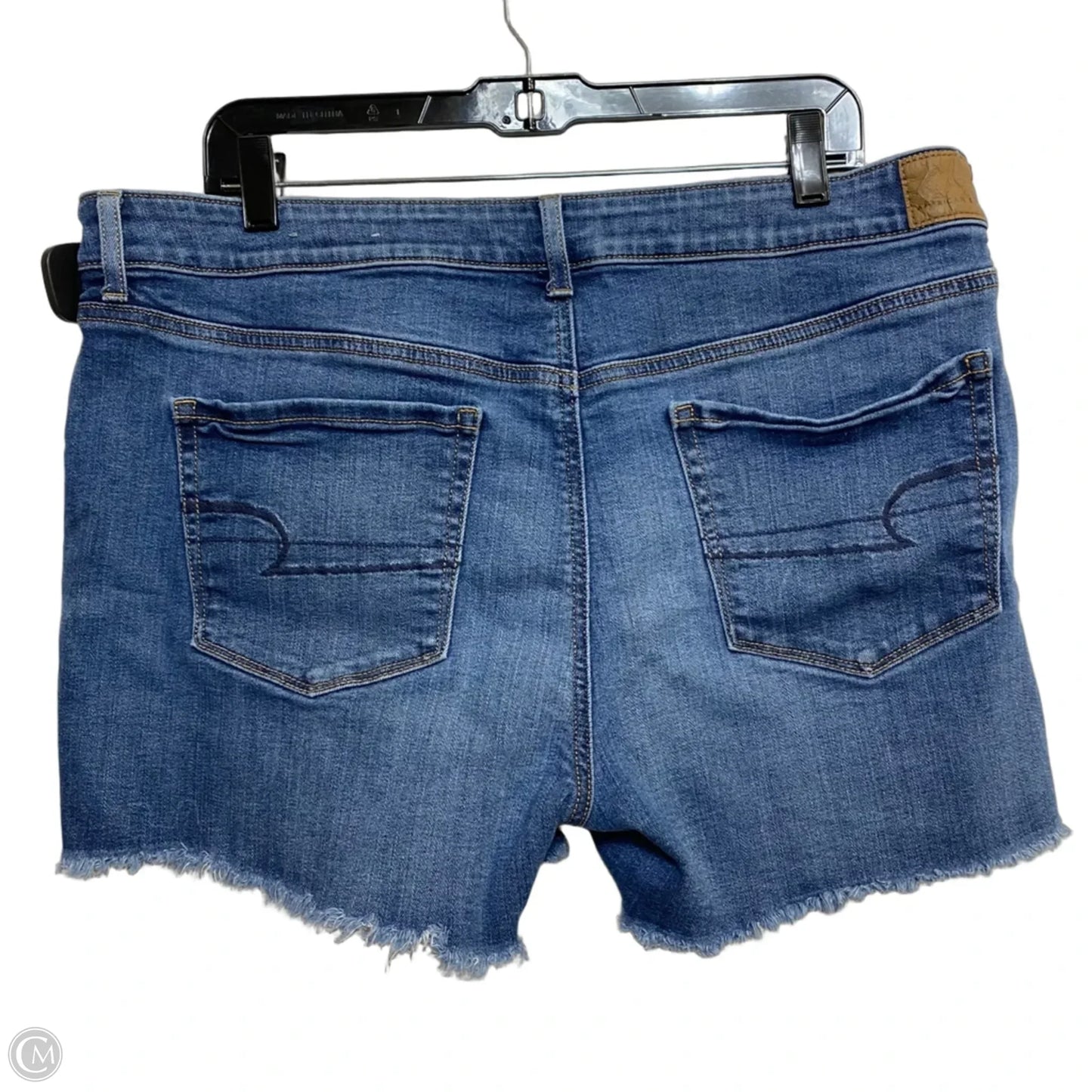 Shorts By American Eagle In Blue Denim, Size: 16