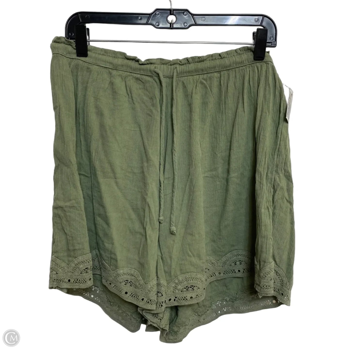 Shorts By Aerie In Green, Size: L