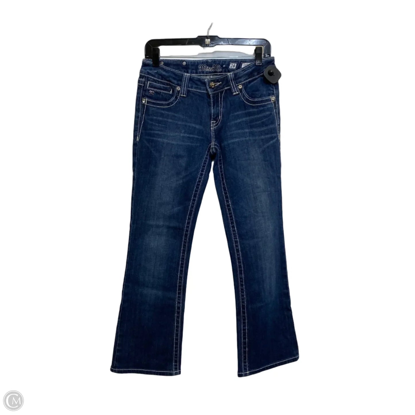 Jeans Boot Cut By Miss Me In Blue Denim, Size: 6