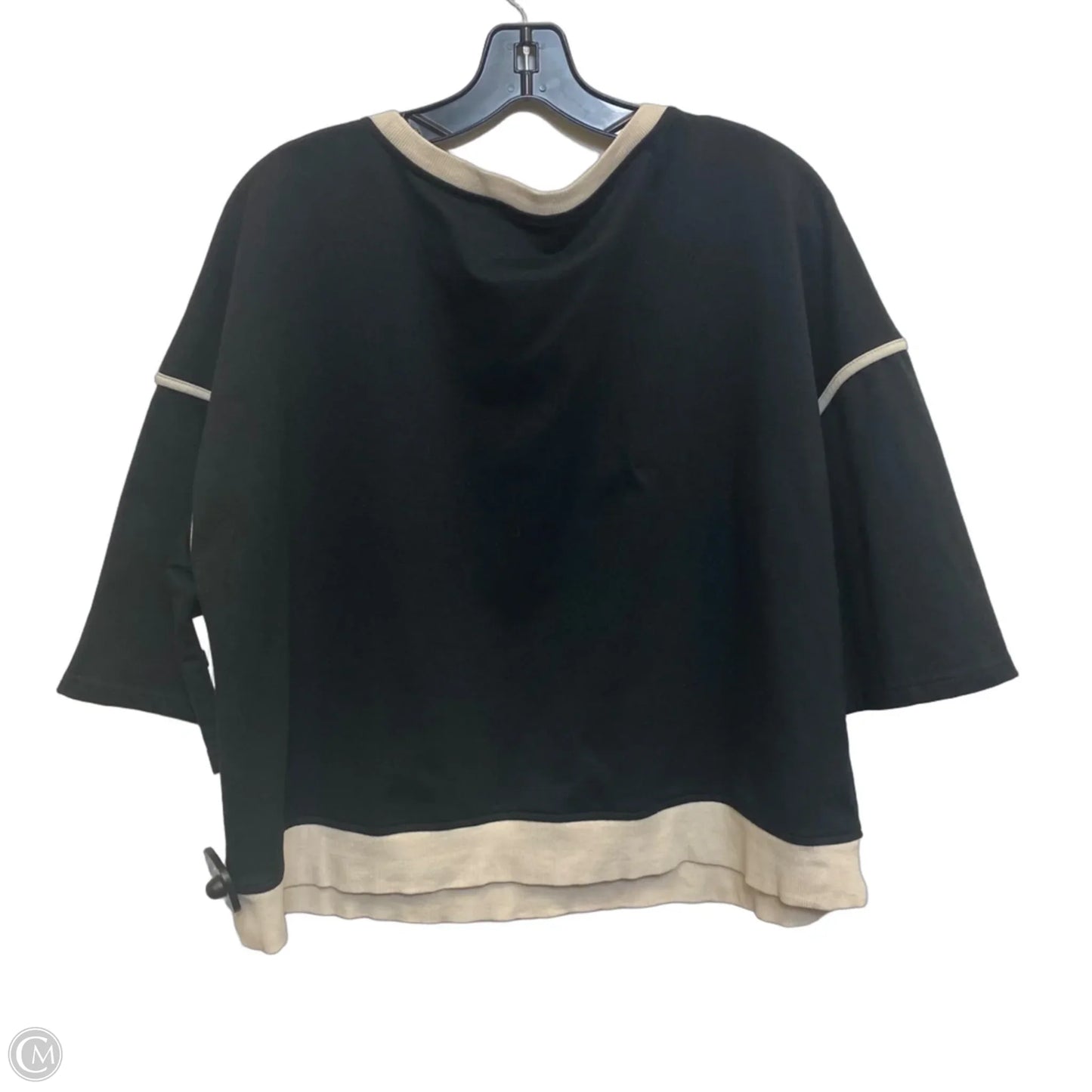 Skort 2pc Set By Evaless In Black & Cream, Size: Xl