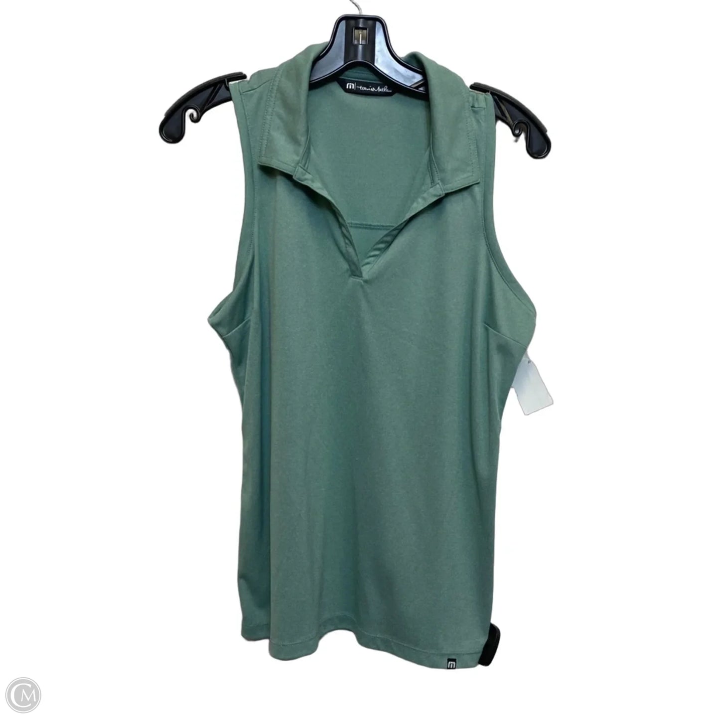 Athletic Tank Top By Travis Matthew In Green, Size: M