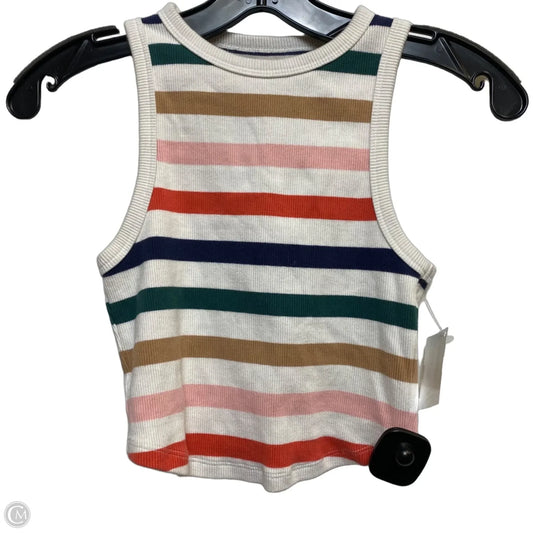 Top Sleeveless By Aerie In Nautical Print, Size: S