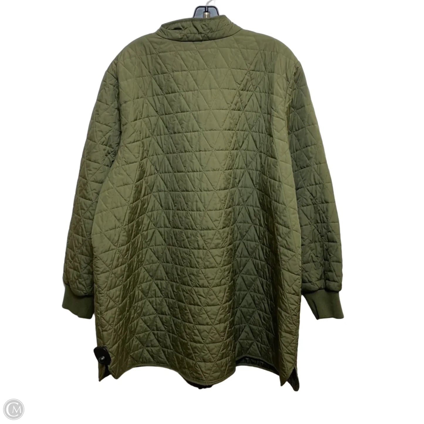 Jacket Puffer & Quilted By Lane Bryant In Green, Size: 4x