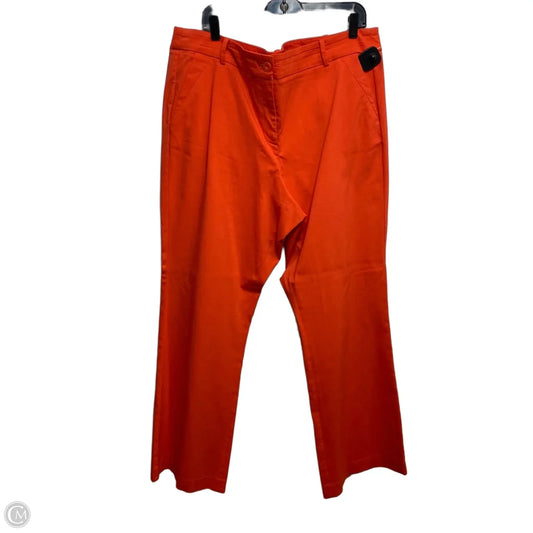 Pants Other By Lane Bryant In Orange, Size: 22