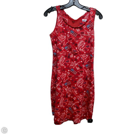 Athletic Dress By Columbia In Red, Size: S