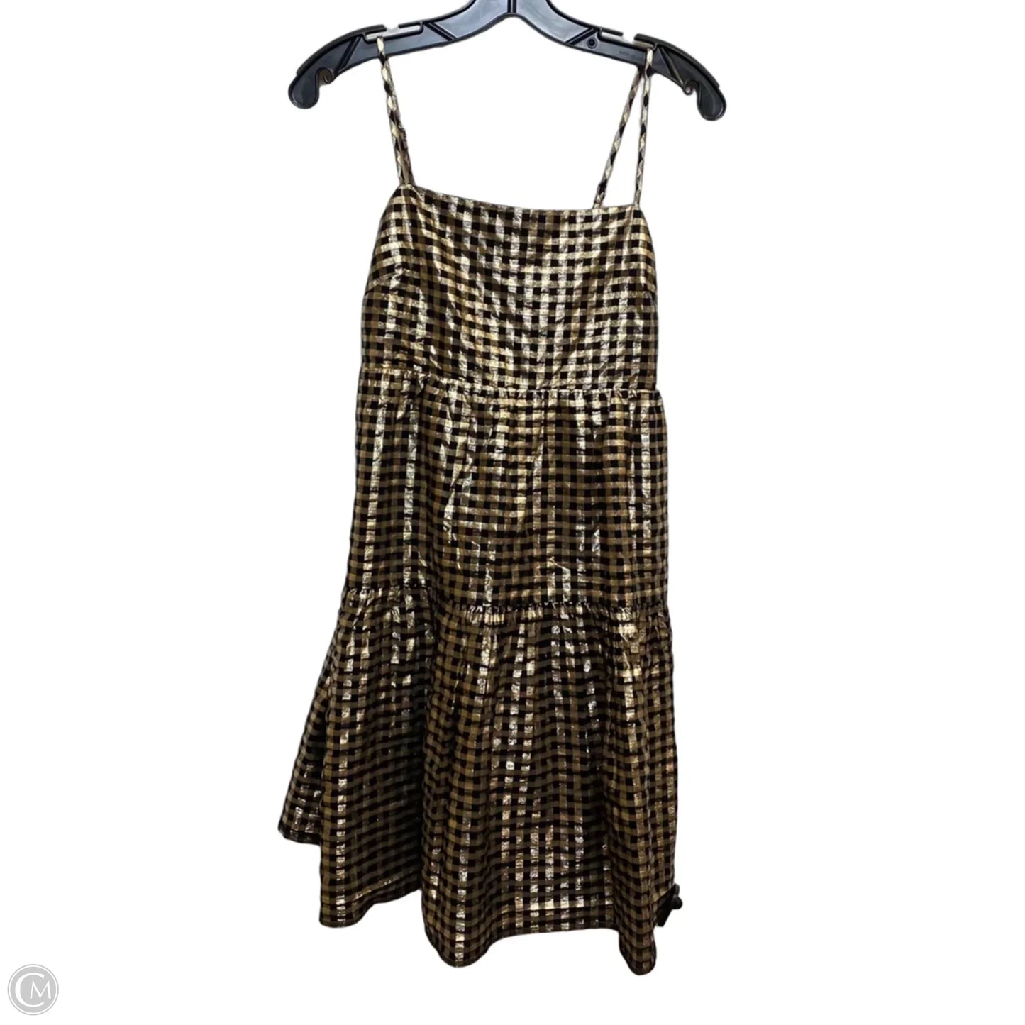 Dress Party Short By J. Crew In Black & Gold, Size: Xs