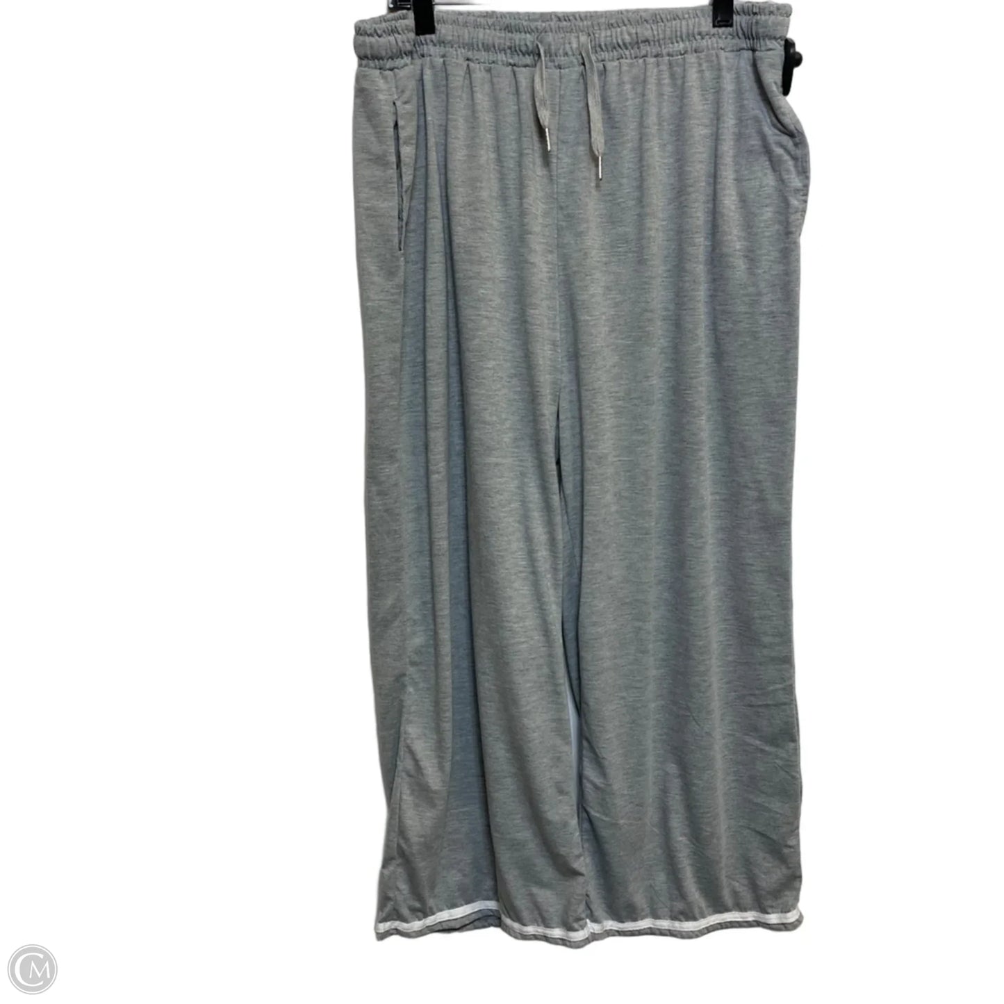Lounge Set Pants By Cmf In Grey & White, Size: Xxl