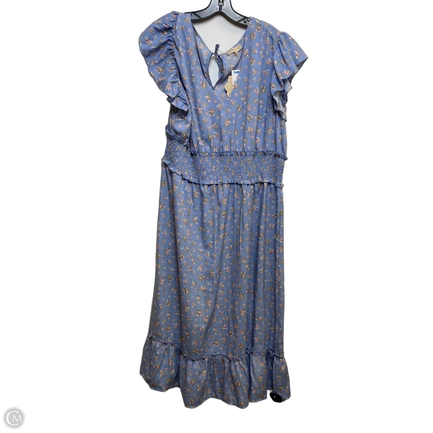 Dress Casual Maxi By Indulge In Blue & Pink, Size: 3x
