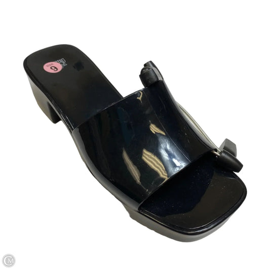 Sandals Heels Block By Wild Fable In Black, Size: 9