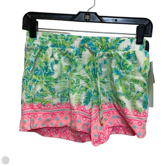 Shorts Designer By Lilly Pulitzer In Green & Pink, Size: Xxs