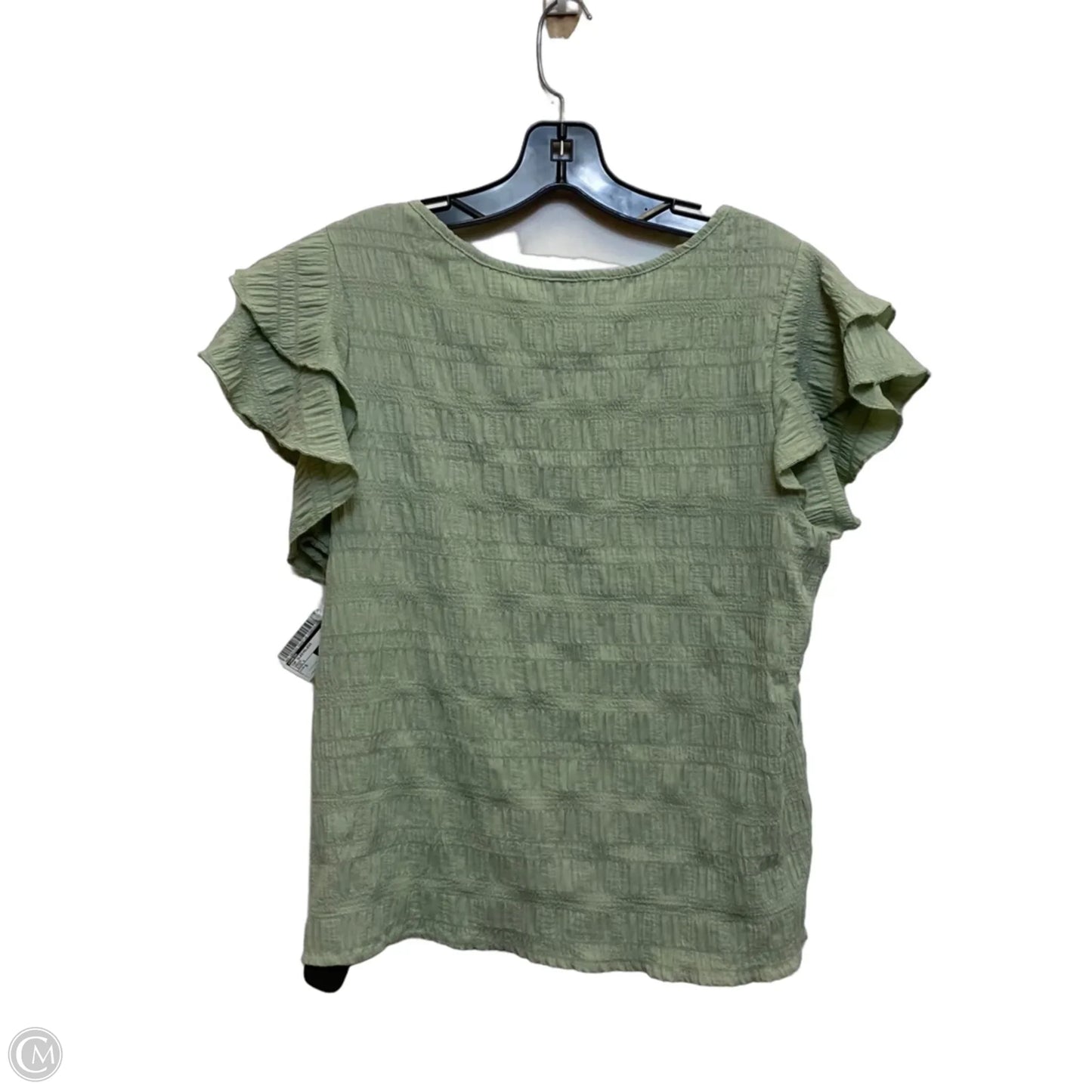Top Sleeveless By Shein In Green, Size: S