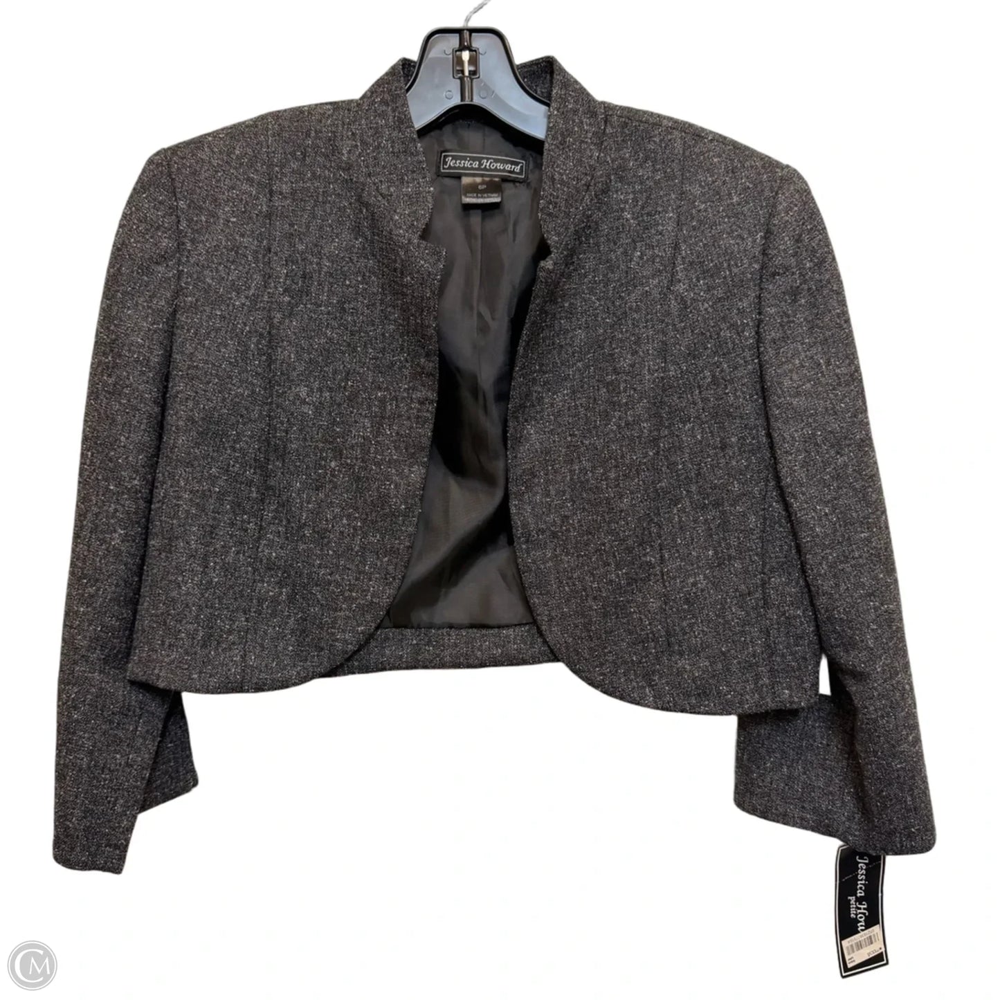Blazer By Jessica Howard In Grey, Size: Sp