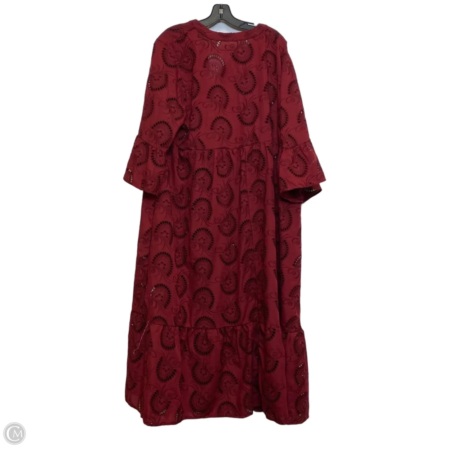 Dress Casual Maxi By Shein In Red, Size: 3x