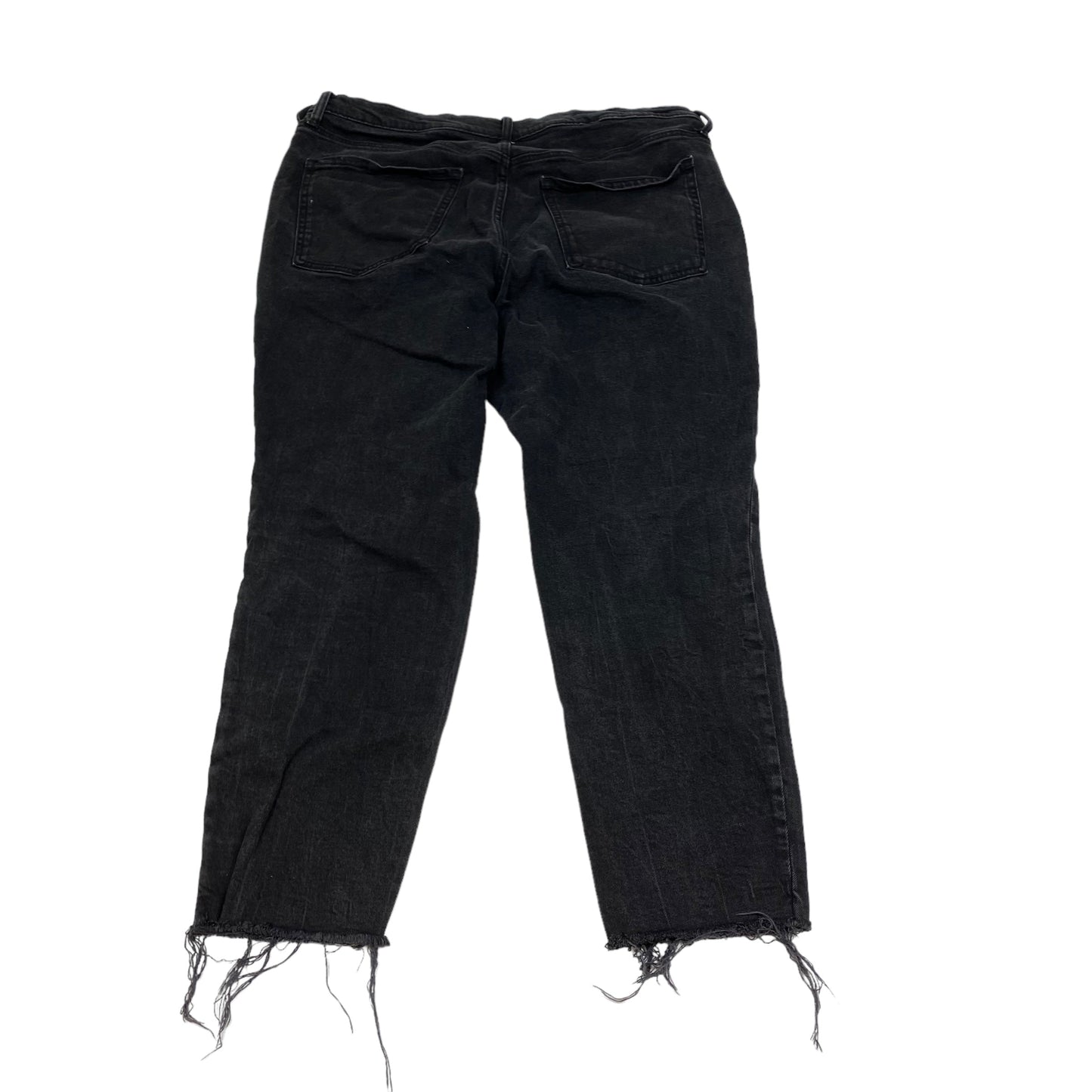 Black Denim Jeans Straight Old Navy, Size 18