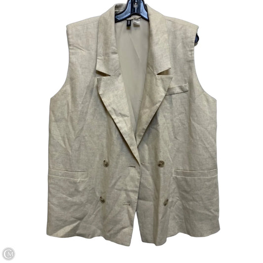 Vest Other By Divided In Tan, Size: L