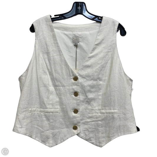 Vest Other By A New Day In White, Size: Xl