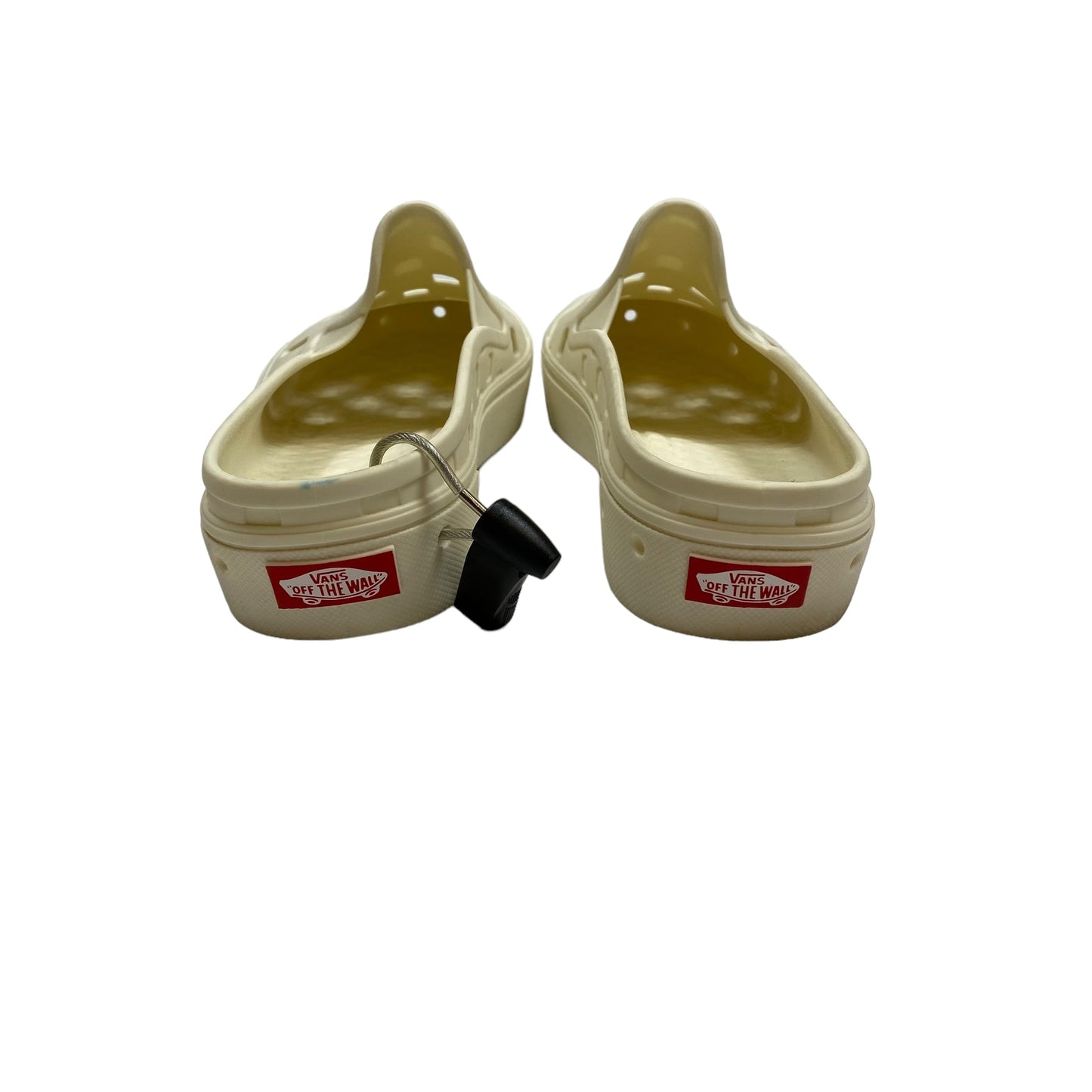 Cream Shoes Flats Vans, Size 9.5